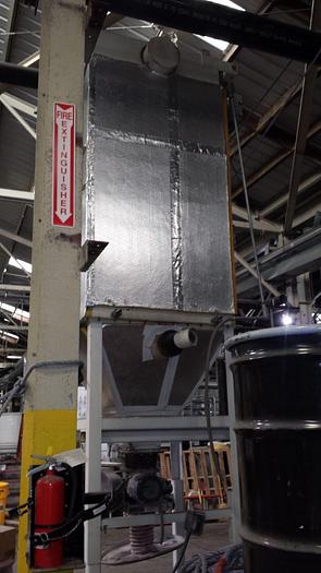 Used Dust Collector, Baghouse, 170 SF, 4' X 8', C/st, Pulse Jet, #S740381
