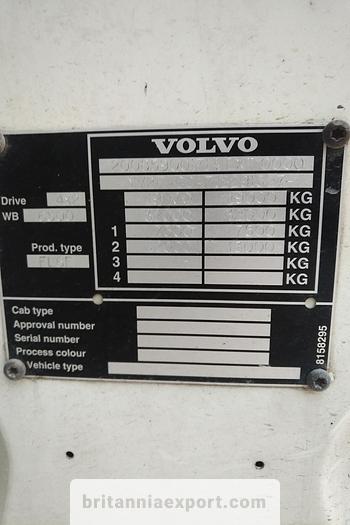 Used 2001 VOLVO FL 19 250 + Iveco Eurotech 190E27 R 19 ton curtainsider