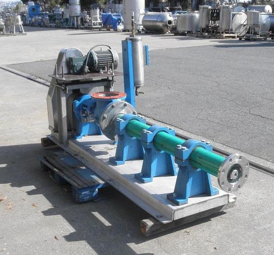 Used Pump, Moyno, 3 HP, 5", S/st, #S741837