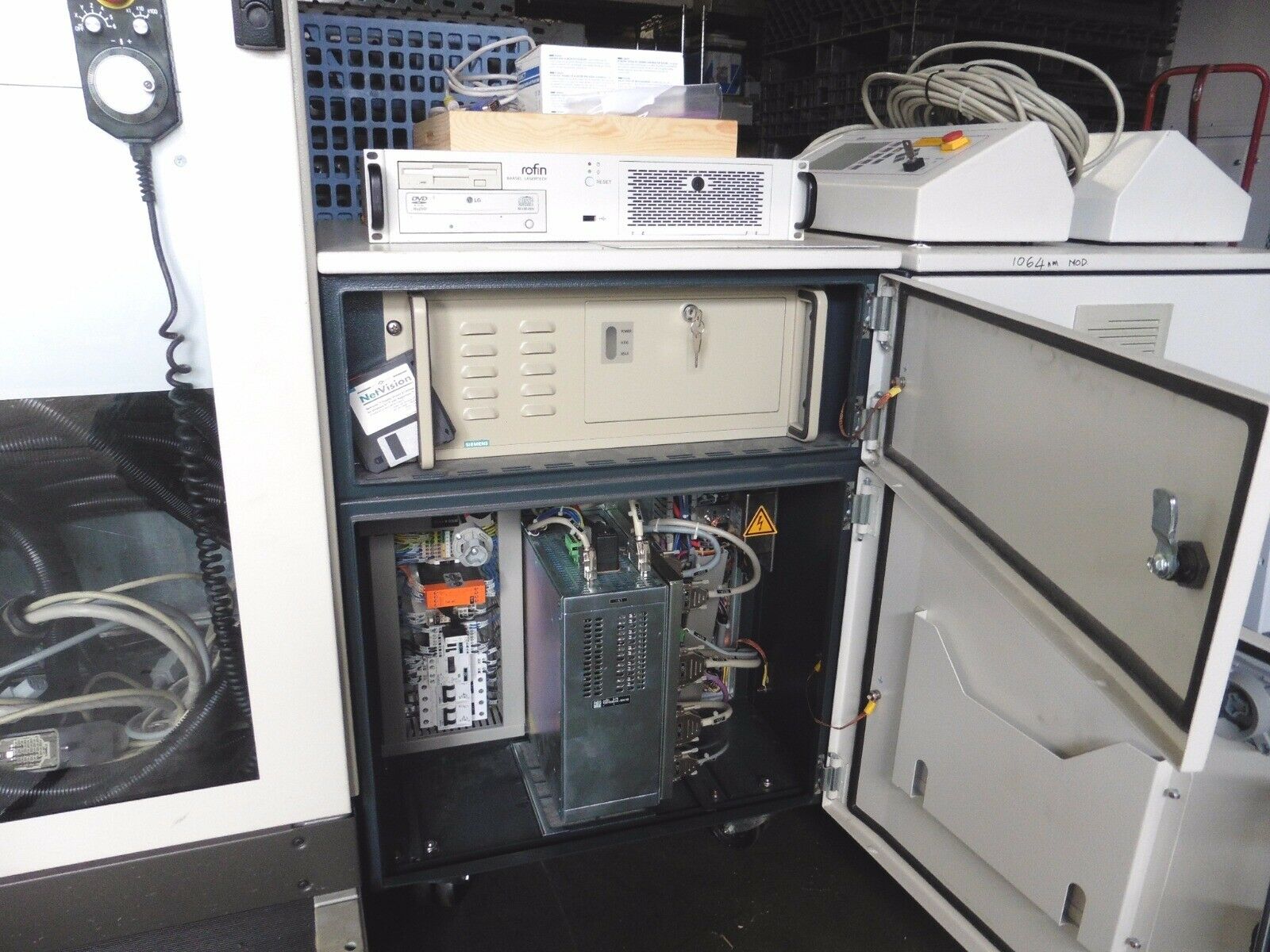 Used Rofin RSM 20 Laser Scribing Marking System (2) Powerline E 532mn 1064nm