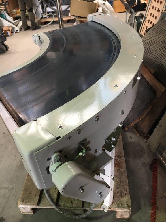 Used GKF 90500R600 curved belt conveyor 2000