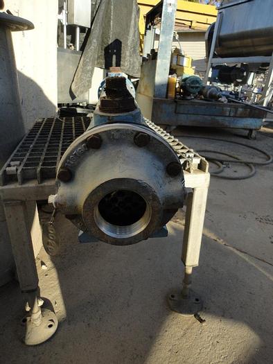 Used Heat Exchanger, Shell & Tube, 20 SF, S/st, 2-Pass, #S741551