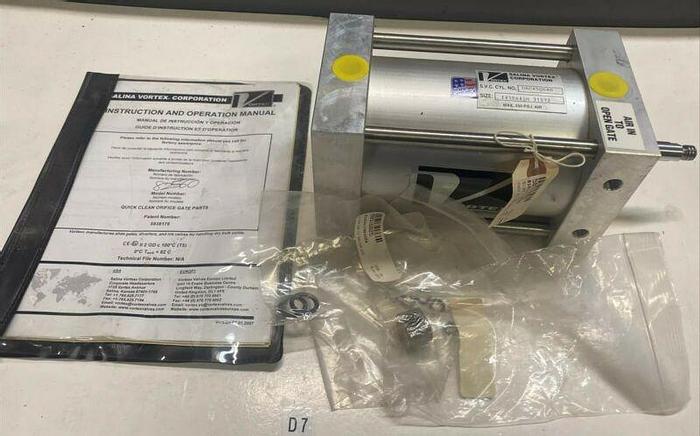 New Salina Vortex Air Cylinder DAC45Q04M 250 Psi I450x4-1/2M Warranty