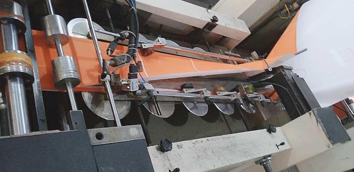 Used 2003 CURIONI SUN MASTER 541 (SERVO) Paper bag making machine with twisted handles unit