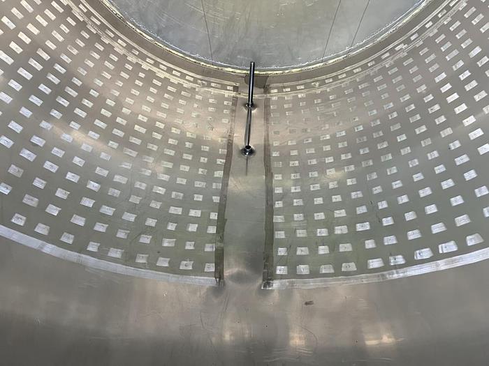Used Tank, 1,200 Gallon, 304 S/st, Jkt, Wine Fermentation Tank #S744893