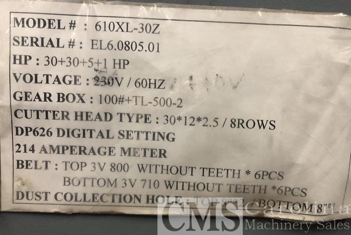 Used 2005 Northtech 610XL PLaner