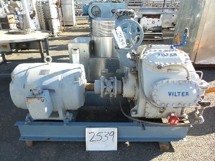 Vilter 8-Cylinder Ammonia Compressor