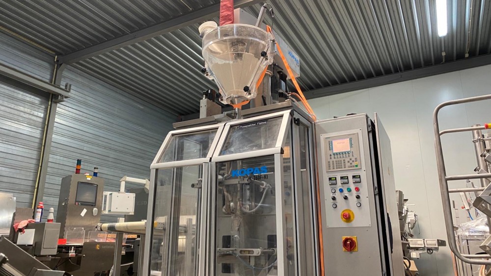 Used Powder weighing and packing line from Kopas