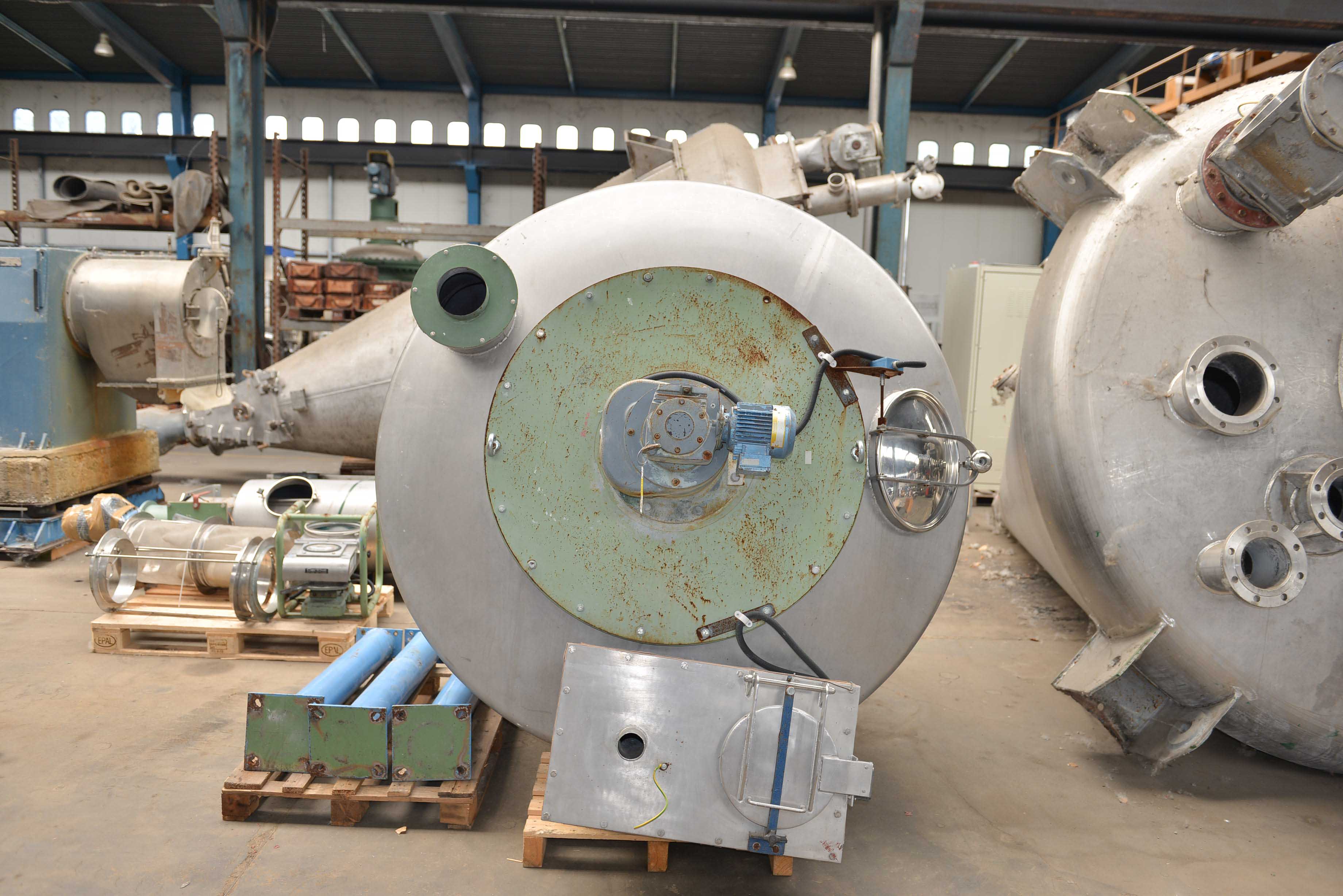 Used 3000 Liters Gericke mixer