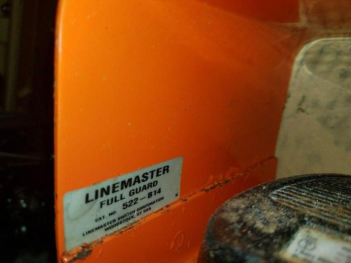 Used Linemaster Clipper Foot Operation Switch with full Guard