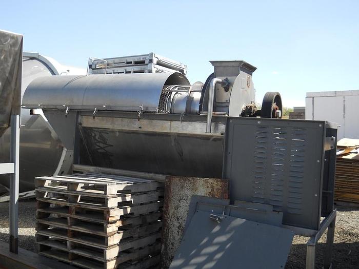 Used Destemmer, Diemme, Mdl H-1325, S/st, Auger Discharge, #C738406