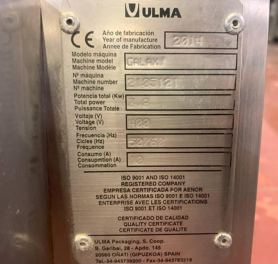 Used ULMA GALAXY TRAY STRECH WRAPPING