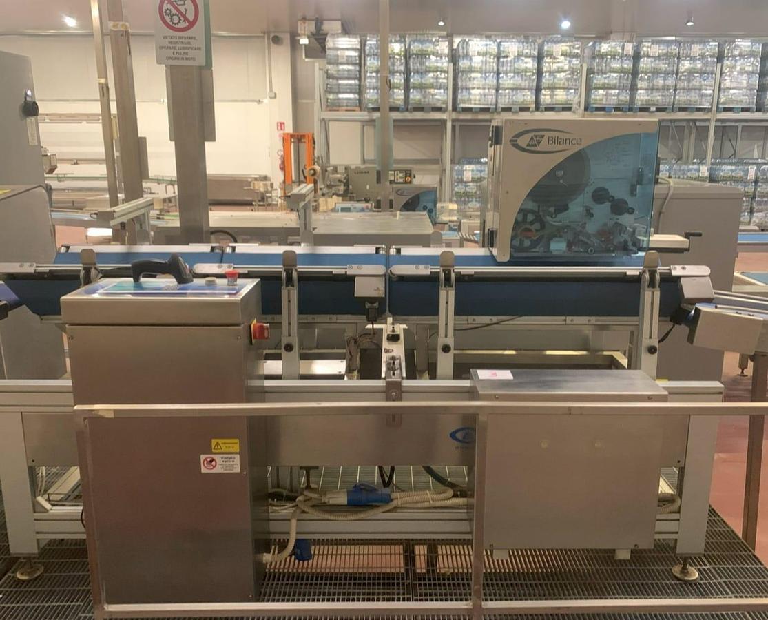 Used Ulma SIENNA FLOW PACKING WITH BILANCE WEIGHING AND LABELER