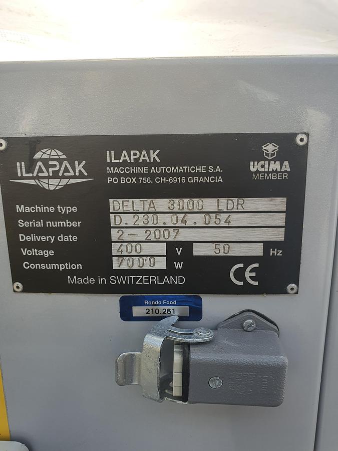Used ILAPAK DELTA 3000 LDR
