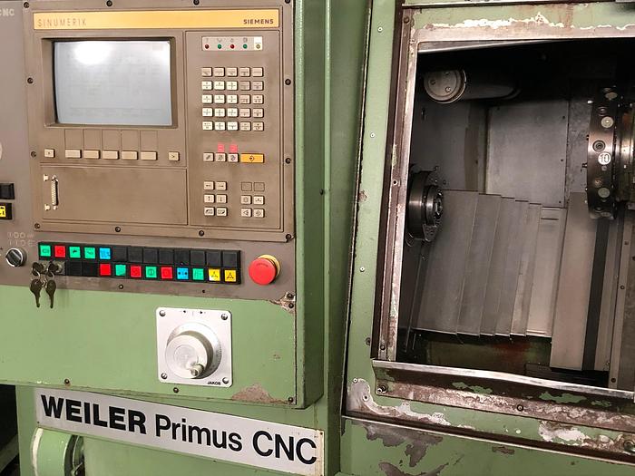 Gebraucht 1990 CNC Drehmaschine WEILER PRIMUS 1 CNC