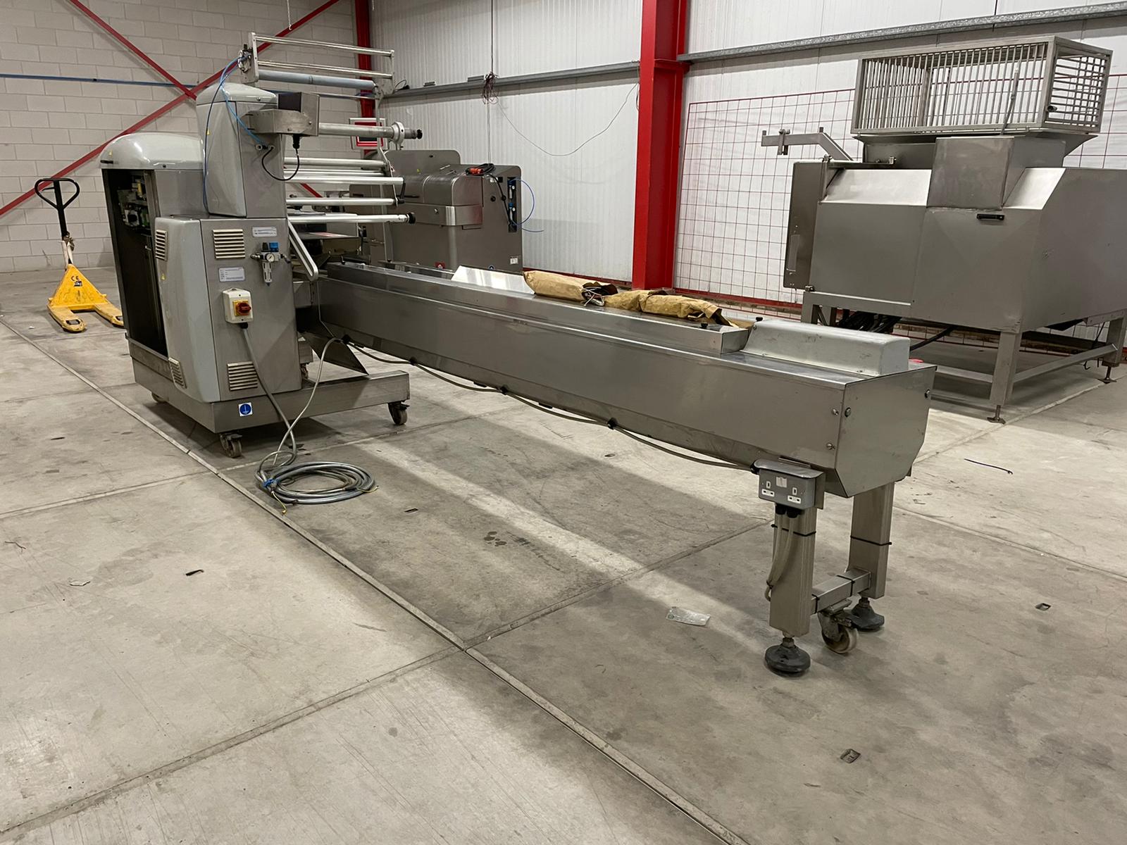 Used 2007 Record Scorpion horizontal wrapper