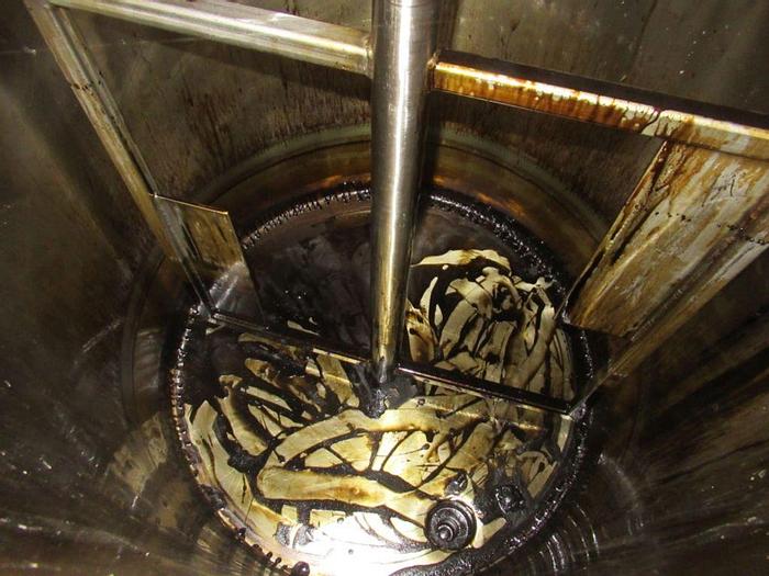 Used Tank, 100 Gallon, 316 Stainless Steel, Agitated, Jacketed, Will-Flow #S744217