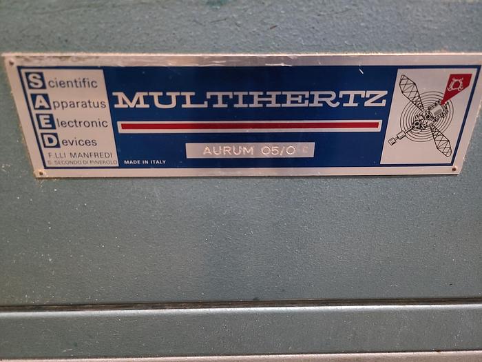 Used S.A.E. D.  F.LLi Manfredi Multihertz AURUM 05/0 C