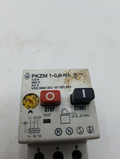 Used Moeller PKZM 1-0,6-NA