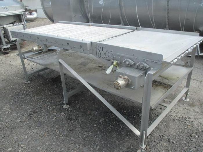 Used D&F Equipment Hex Roller Conveyor; 42"x80"