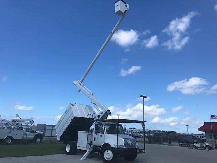 Used 2009 International 4300 Altec LRV-56 61ft Forestry Bucket Truck - C05185