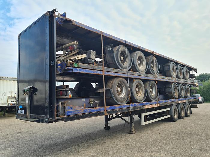 Used 2007 Montracon 3 axle / air suspension / ROR