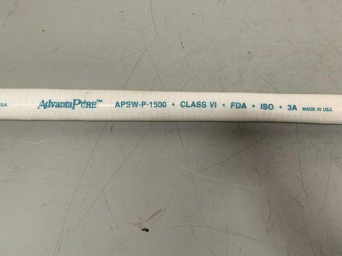 Used AdvantaPure APSW-P-1500 2" x 84" Flexible Silicone Hose 150PSI