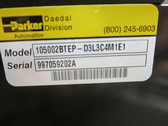 Used Parker (Daedal Division), 105002BTEP-D3L3C4M1E1, Linear Positioner, X-Y-Z Axis