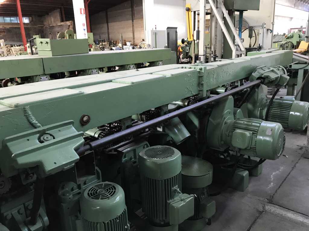 Usato *RISERVATA* Scorniciatrice Weinig Unimat 17N, alberi 7+1