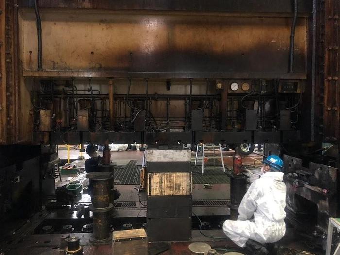 Used Press Sheet Stamping Mechanical MTE1100