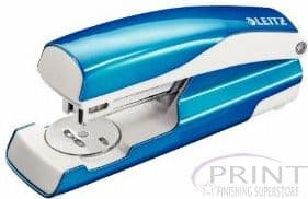 Leitz Nexxt Series WOW Hand Held Stapler & 2-Hole Punch Set Metallic Pink