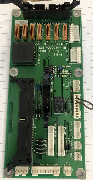 Used TEL P8 PROBER PART PCB BRIDGE INTERCONNECT 2 3281-000089-1 3208-000089-11