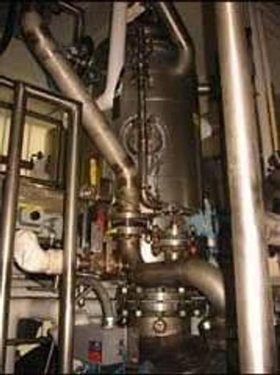 Used 35 CU. FT. 3V COGEIM STERIDRYES ROTARY VACUUM DRYER SYSTEM HASTELLOY C-22 JACKETED -87 PSI XP