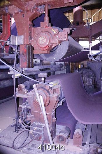 Used Manchester Plain Press 112" Face, 30" Diameter #41004
