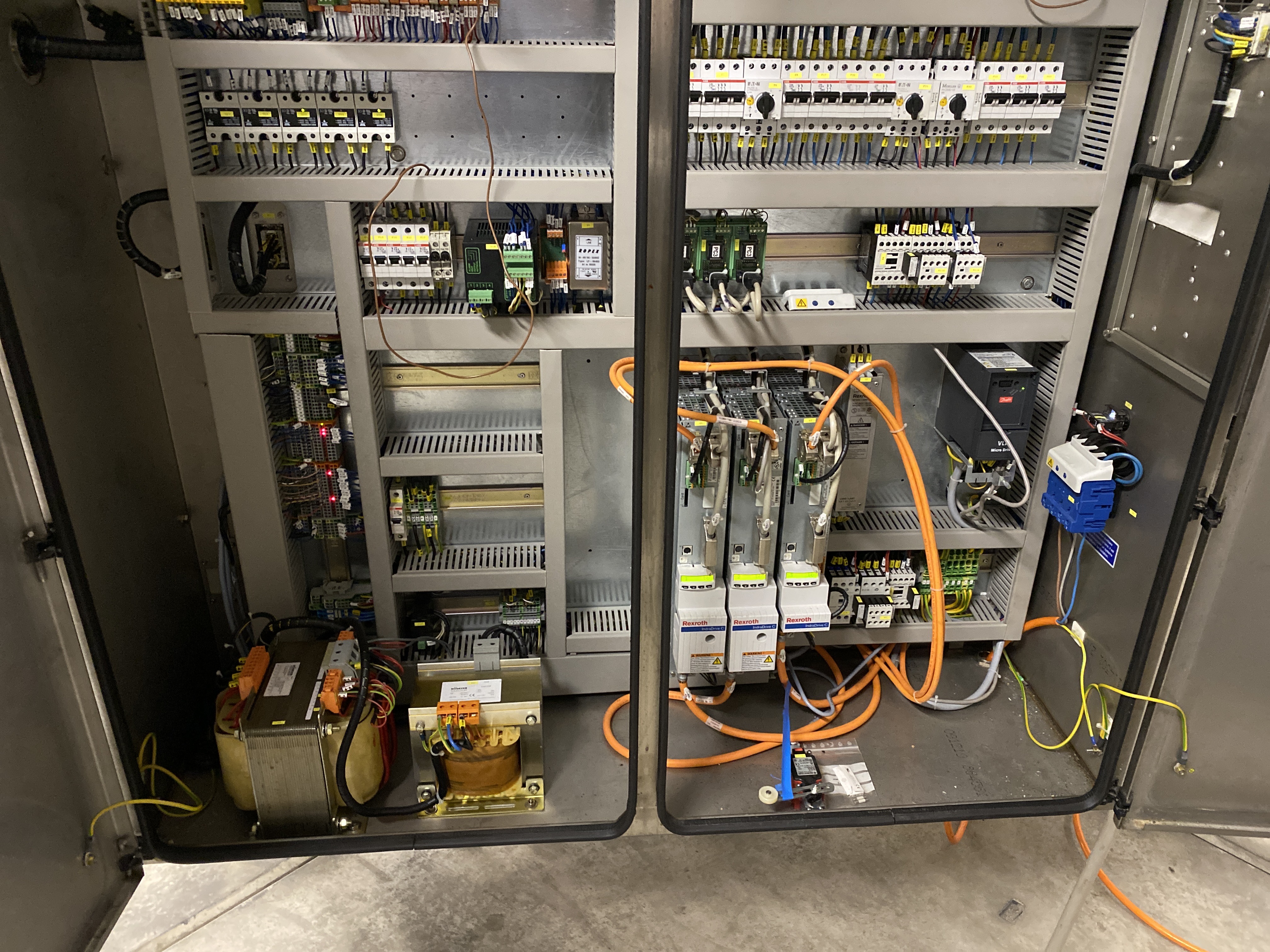 Used Bosch vertical bagger RVE 3615 LS