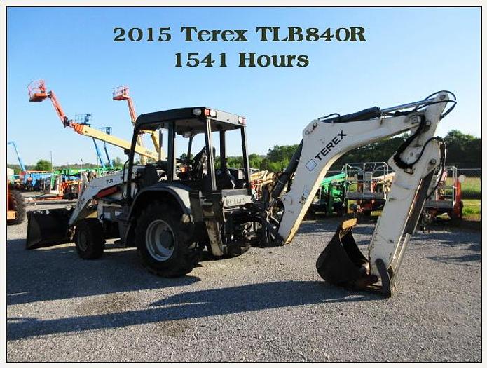 Used 2015 TEREX TLB840R DIESEL LOADER / BACKHOE 4 X 4, OROPS