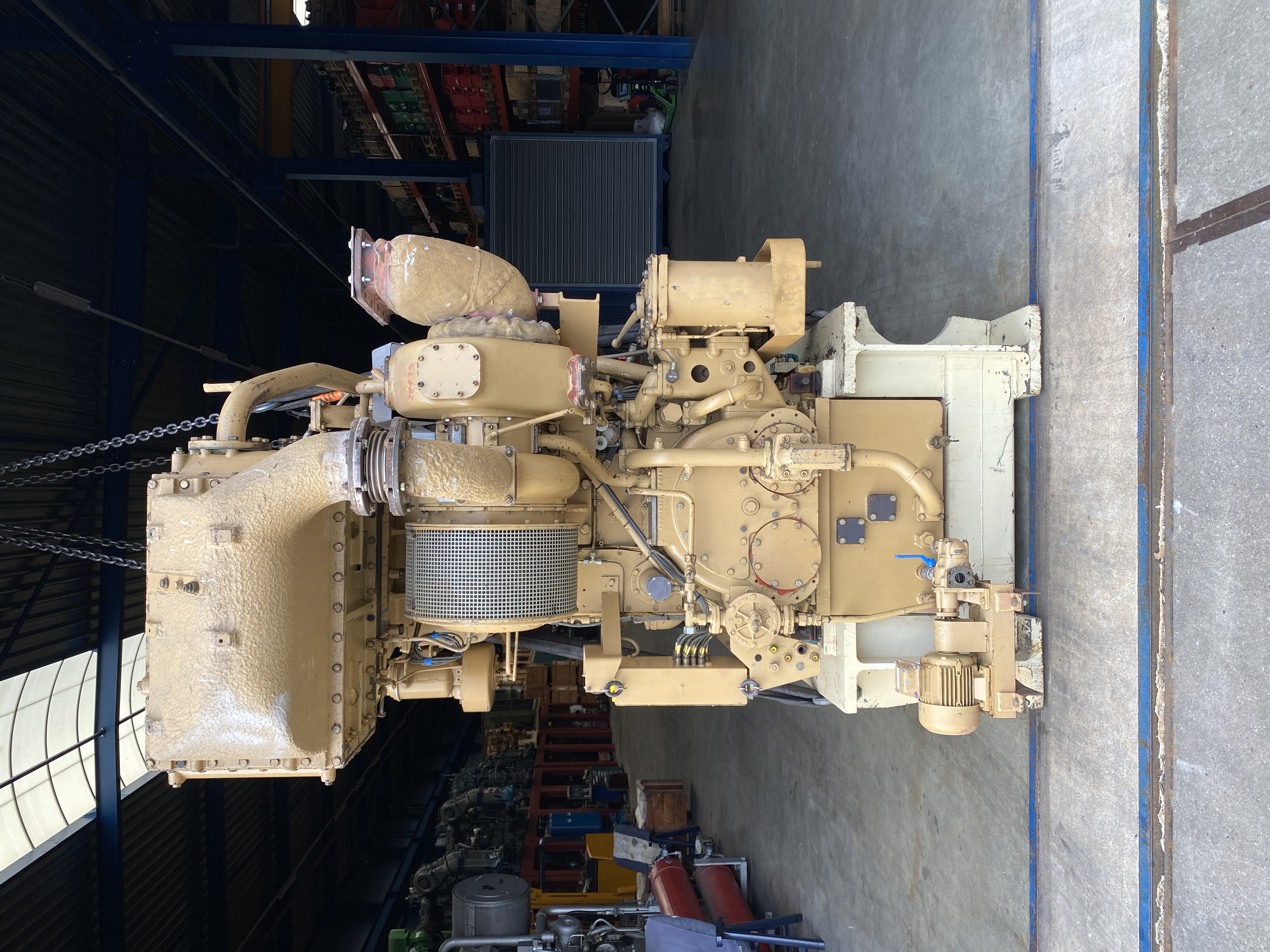 Used MAK 6M282 GEN.SET 1210 KVA