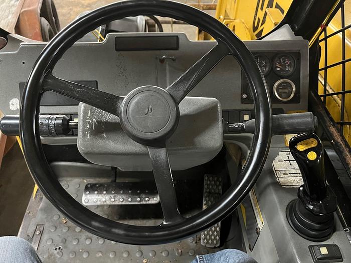 Used CATERPILLAR TELEHANDLER MODEL TH 63 W/ FORKS AND BUCKET