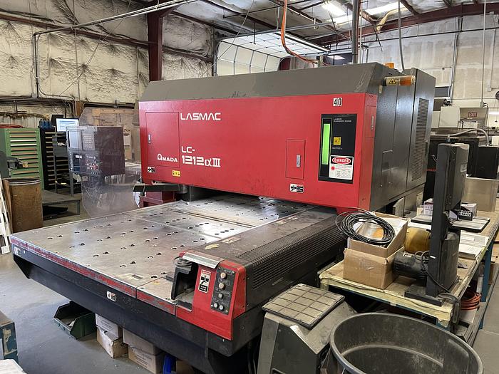 Used 2001 2000 Watt Amada Pulsar 1212A-III CNC Laser