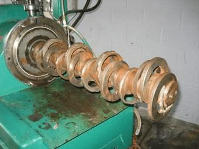 Used 20 LITER NETZSCH HORIZONTAL MEDIA MILL – 25 HP