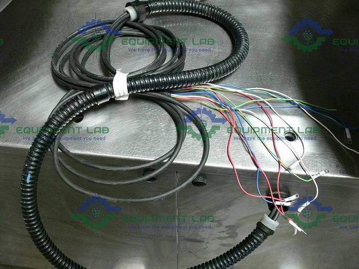 Used Stainless Steel Dual 36" Diameter Accumulation / Feeding Production Turntable