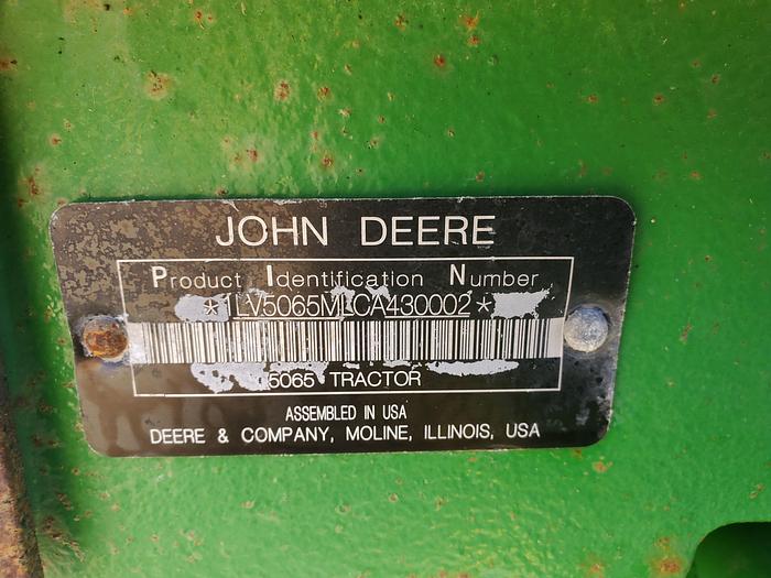 Used 2012 John Deere 5065M