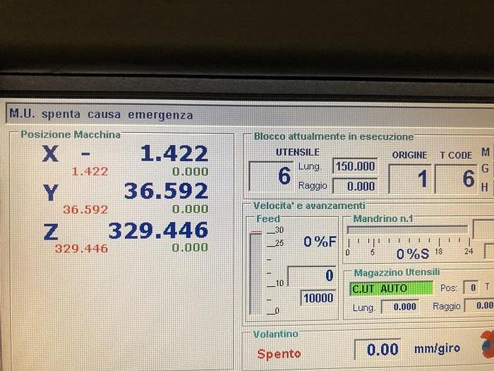 Usato CENTRO DI LAVORO A PORTALE CNC SELCA 4045 ANNO 2007