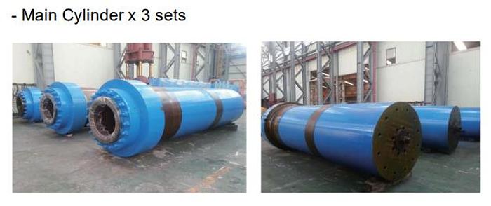 Press Forging Open Die Hydraulic HBE Korean