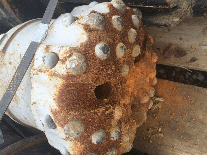 Used 9-3/4" SD10 Shank HAMMER BIT