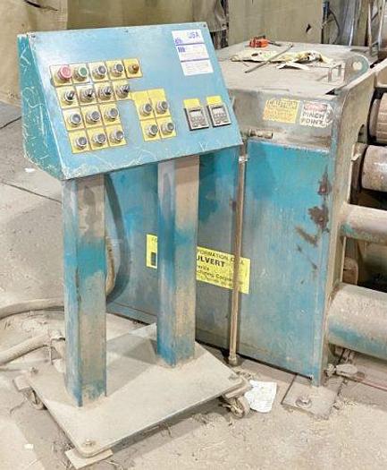 Used 2002 Wire Mesh Roller With Cutter