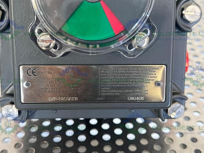 Used Topworx   DXP-E20GNEB Valve Actuator Positioner Controller w/ 1/2" Valve