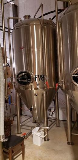 Used (2) available - Used Apex 20 bbl fermenters