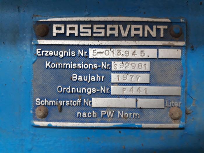 Used 1977 Passavant