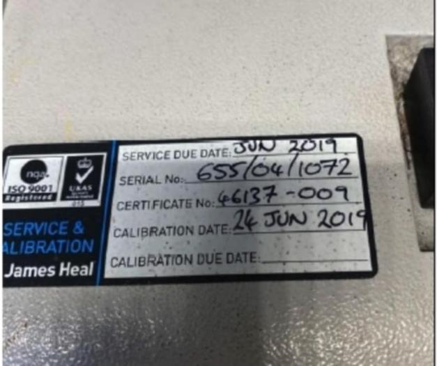 Used LABORATORY EQUIPMENT JAMES HEAL ELMATER